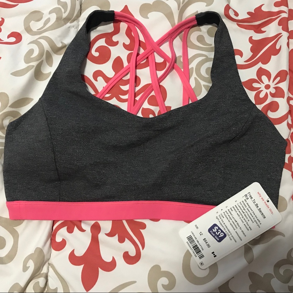 NWT size 12 lululemon bra